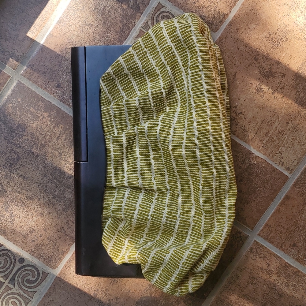 Statement Clutch with Wooden Handle